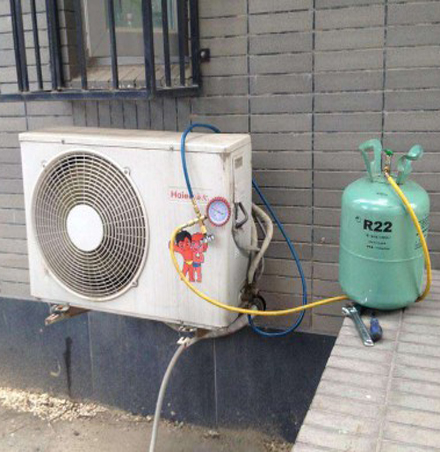 港口空调加氟